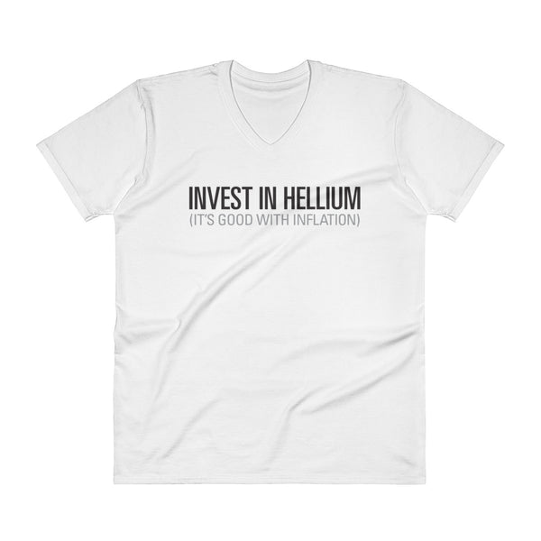 Invest in Helium – V-Neck T-Shirt